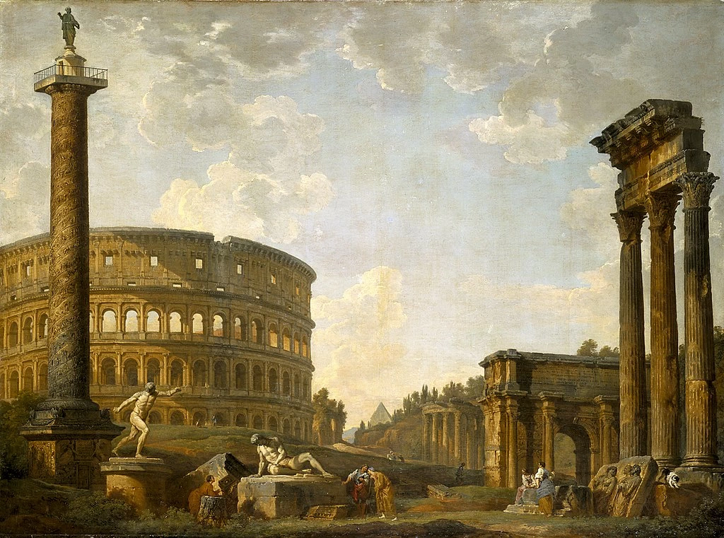 Capriccio romano, il Colosseo e altri monumenti - Indianapolis Museum of Art